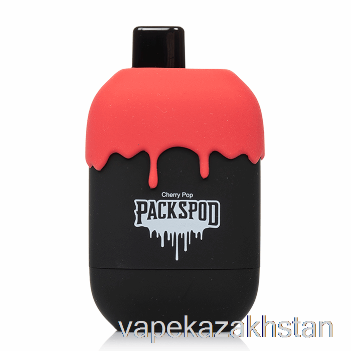Vape Disposable Packwood Packspod 5000 Disposable Black Cherry Gelato (Cherry Pop)